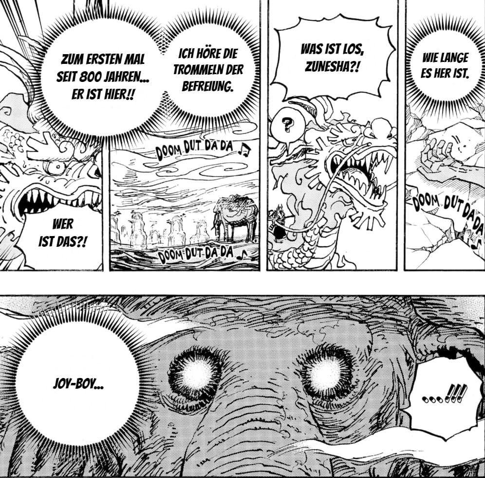 AI Manga Translator One Piece manga page translated to German by Manhwave