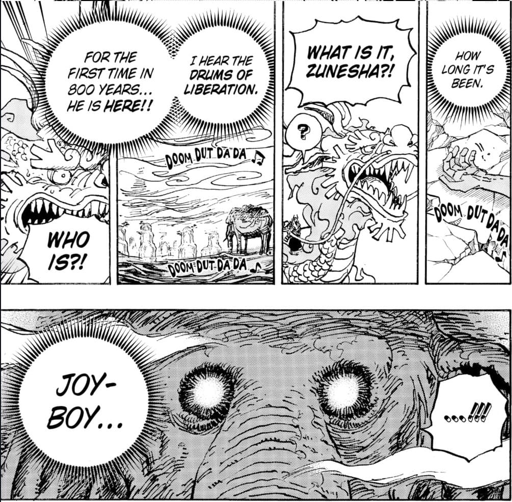 One Piece manga page translated to English by Manhwave
